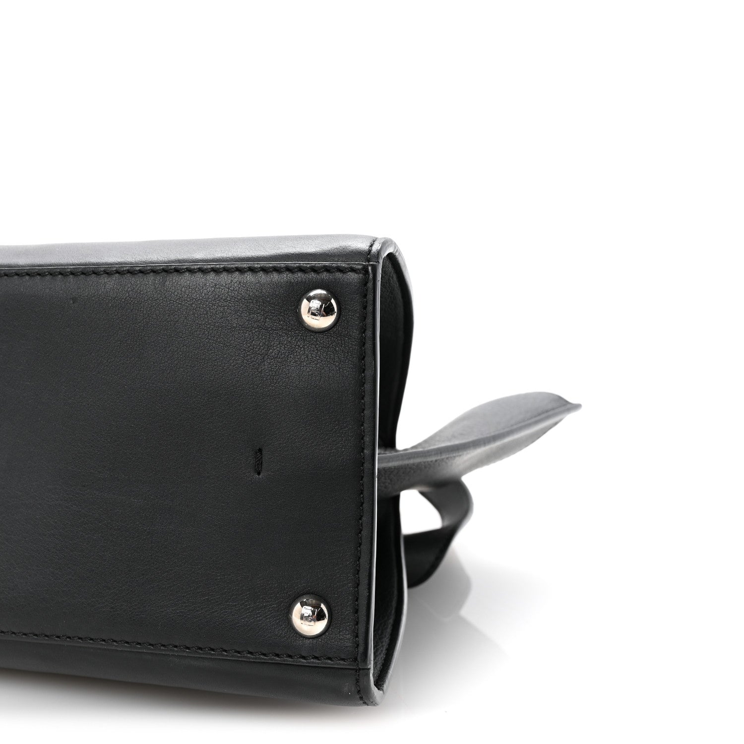 Vitello Dolce Shiny Nappa Petite 3Jours Tote Black