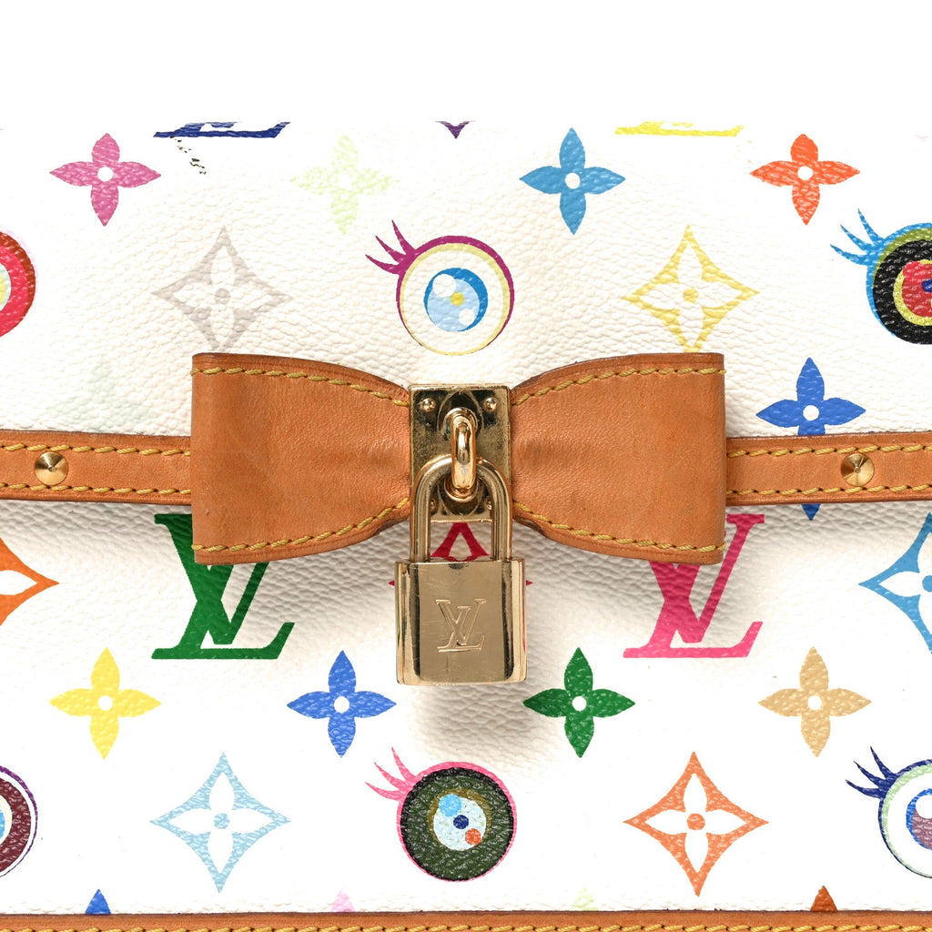 Monogram Multicolor Eye Miss You White