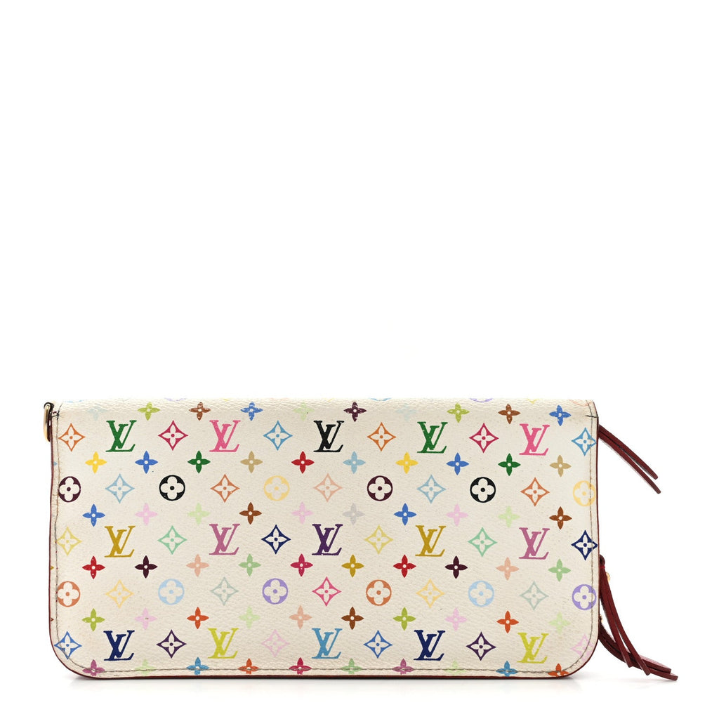 Monogram Multicolor Insolite Wallet White Figue