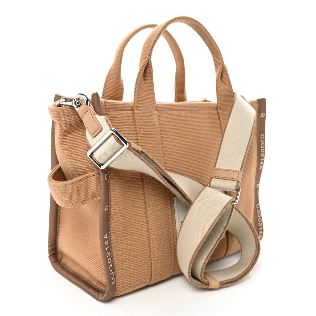 Jacquard Medium The Traveler Tote Bag Camel