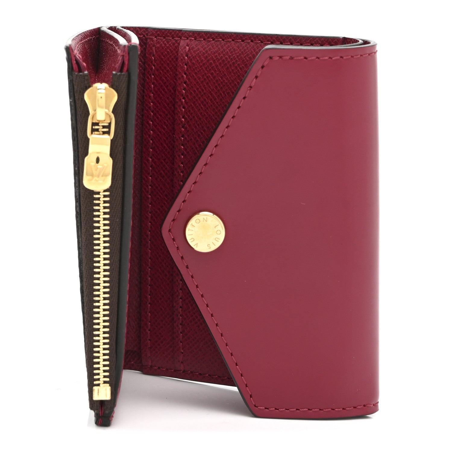 Monogram Zoe Wallet Fuchsia