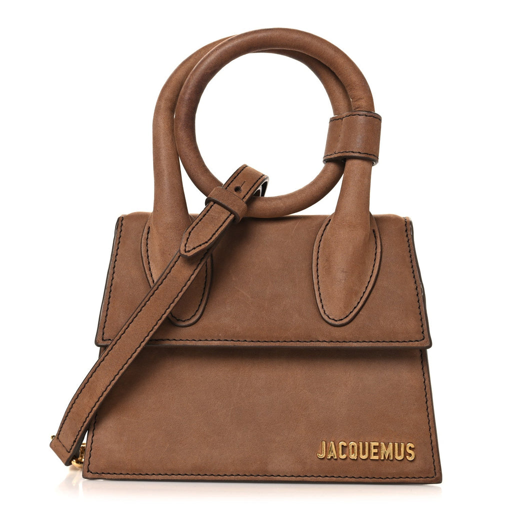 Suede Le Chiquito Noeud Brown