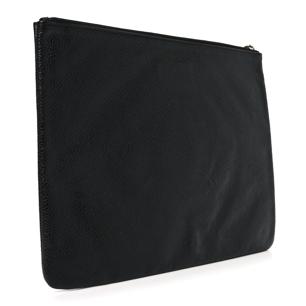 Caviar Timeless CC Cosmetic Pouch Clutch Black