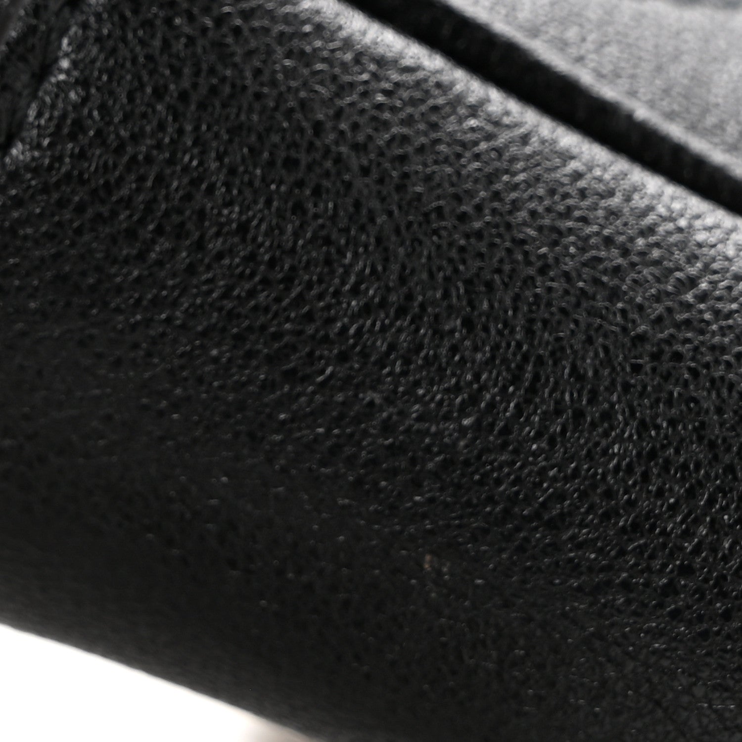 Sakai Be Green Calfskin Diagonal Stitched Mini Blondie Vertical Shoulder Bag Black