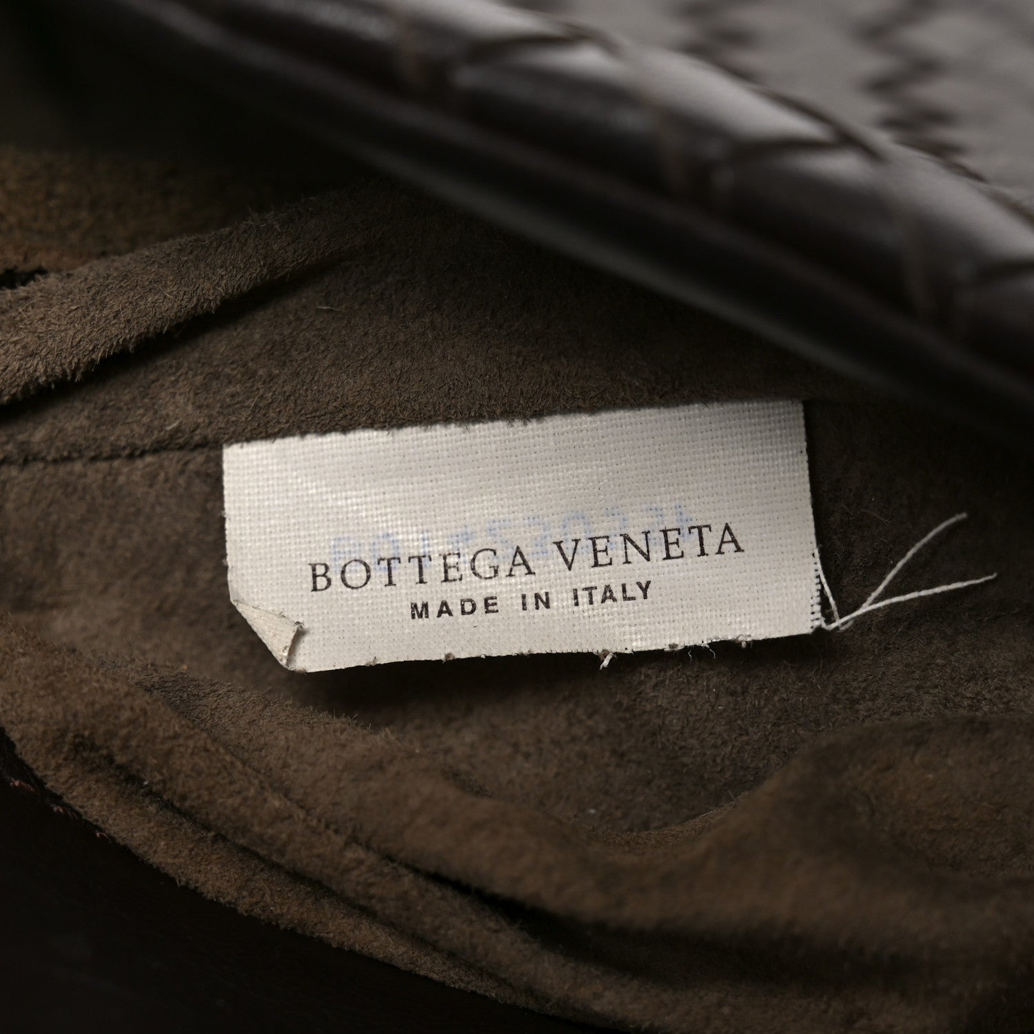 Nappa Intrecciato Messenger Bag Ebano
