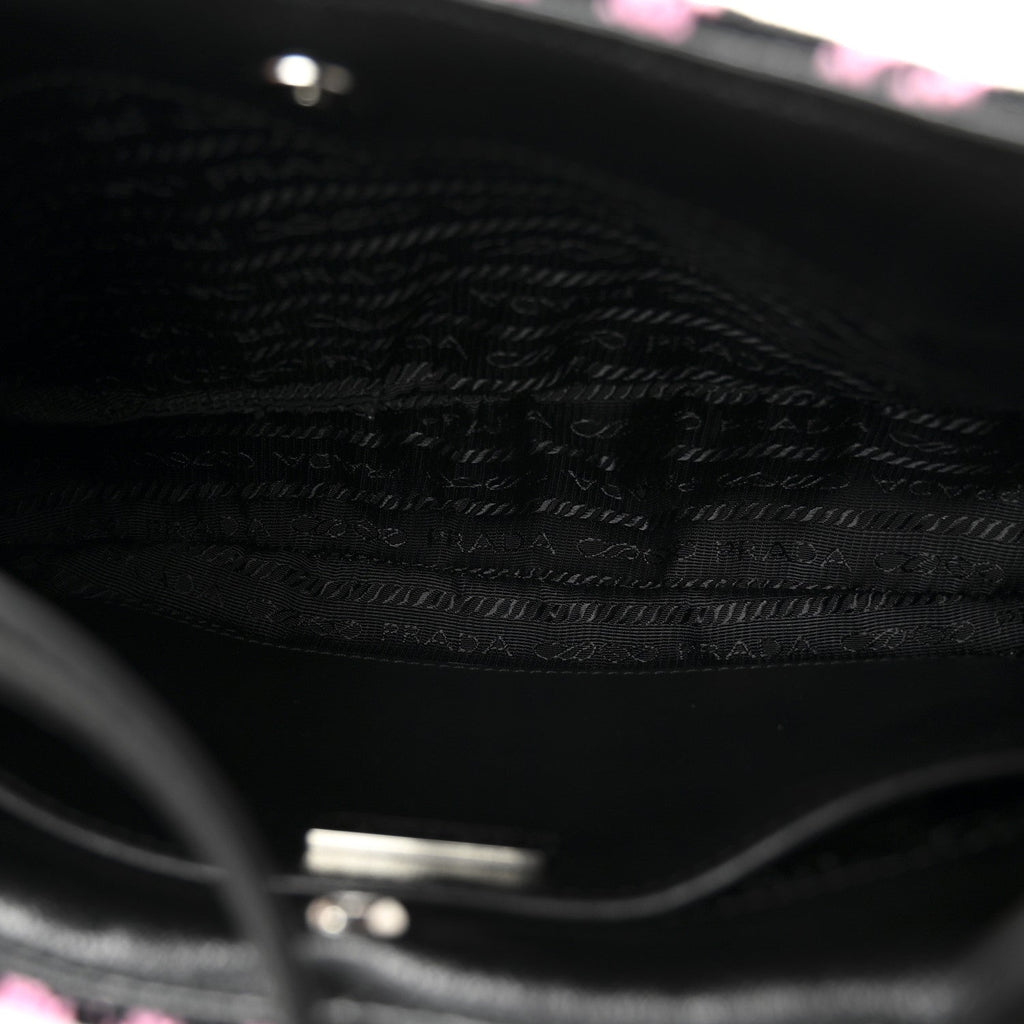 Maglia Jacquard Cleo Shoulder Bag Black Rosa