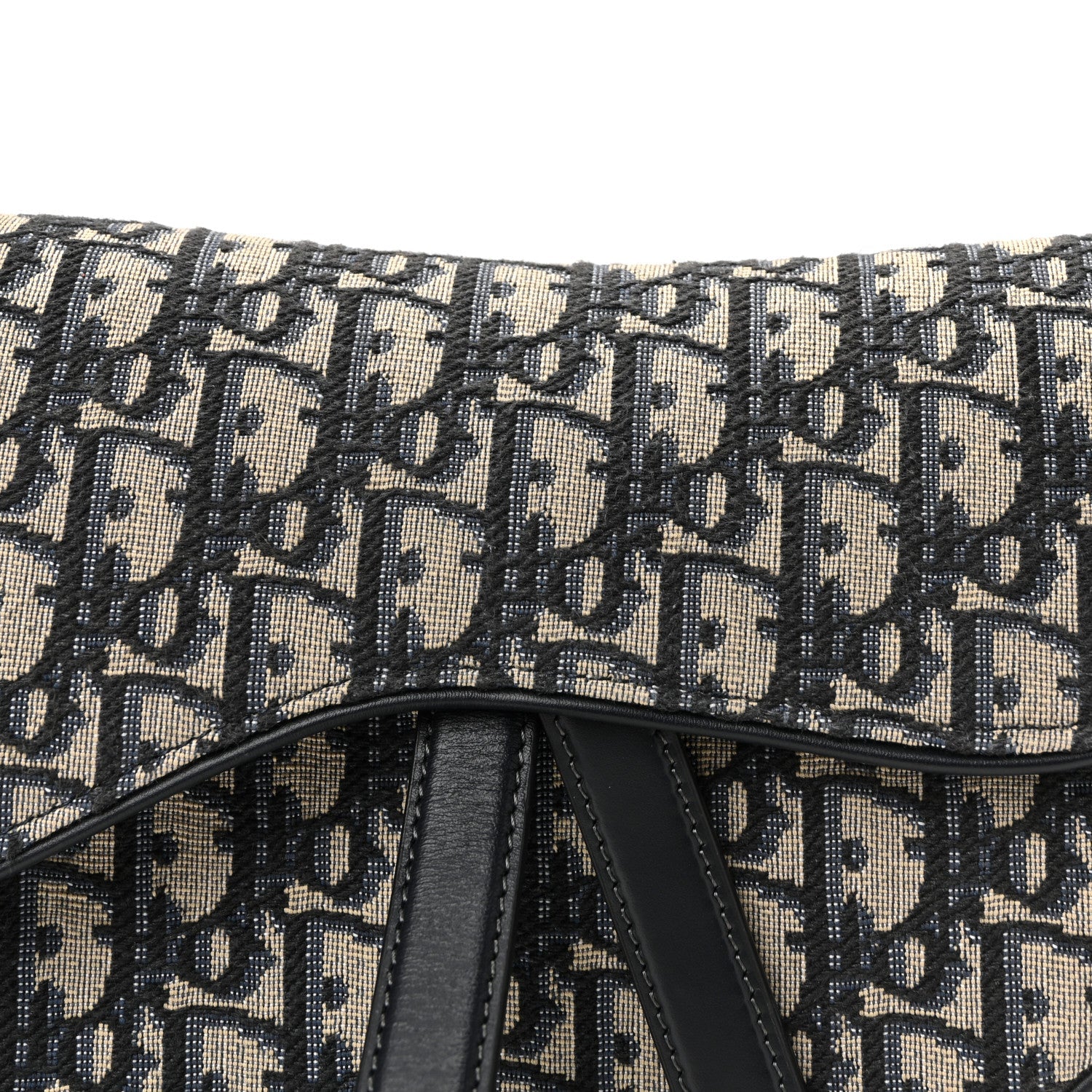 Oblique Saddle Bag Blue