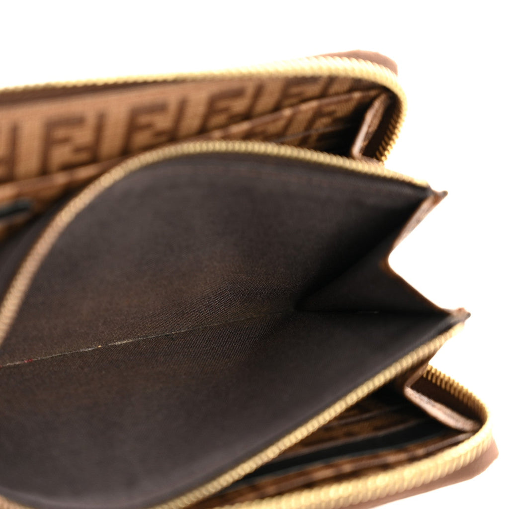 Zucchino Spalmati Forever Zip Around Wallet Nocciola