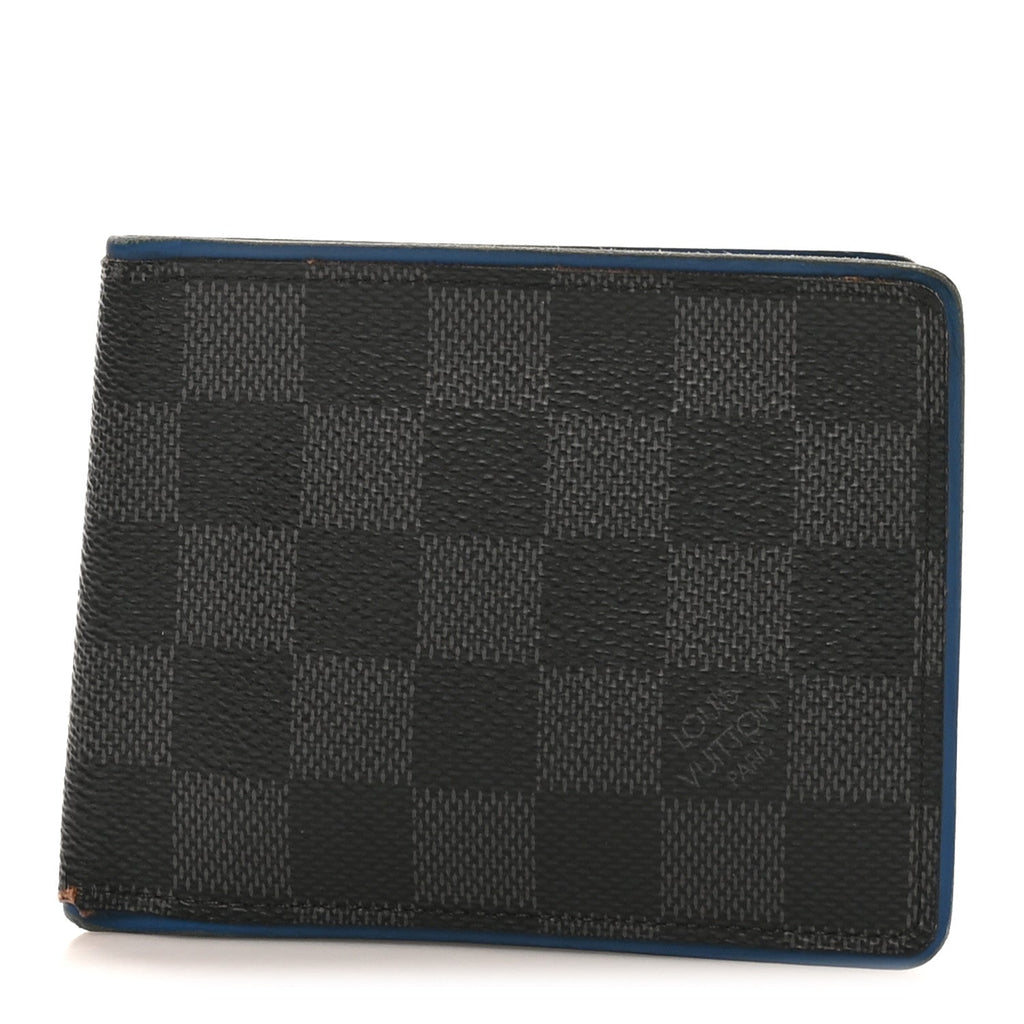 Damier Cobalt Multiple Wallet Neon