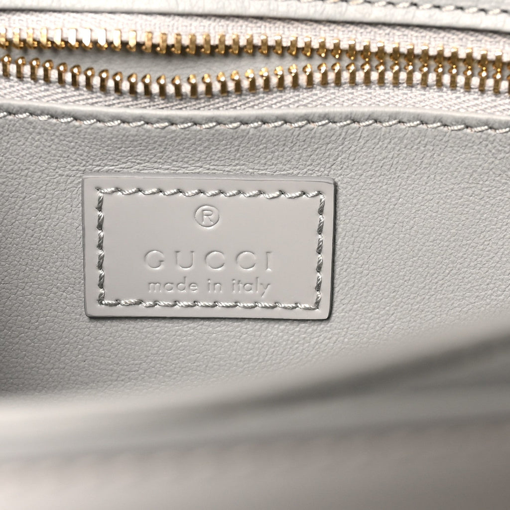 Calfskin Siena Small Shoulder Bag Grey