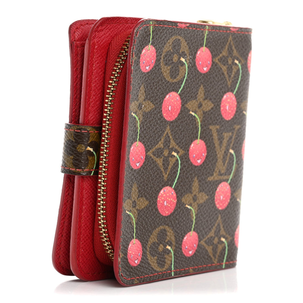 Monogram Cerises Compact Zippe Wallet