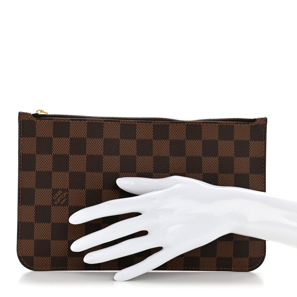 Damier Ebene Neverfull MM GM Pochette