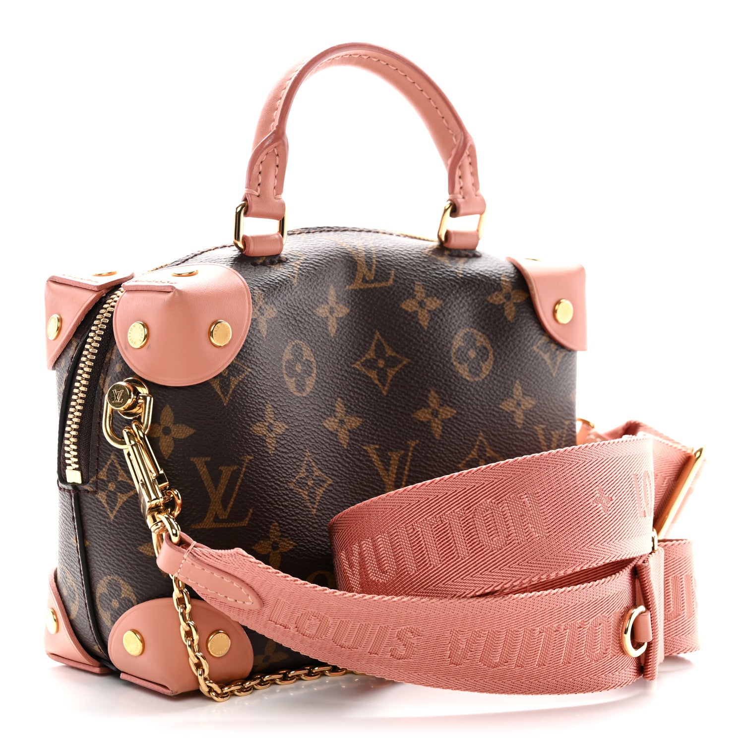 Monogram Petite Malle Souple Peach