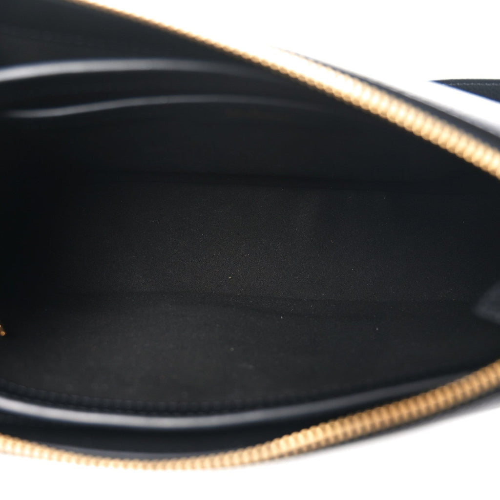 Small Classic Grain Billie Crossbody Bag Black