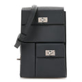 Epsom Kelly Multi Pocket Pochette To Go Gris Misty