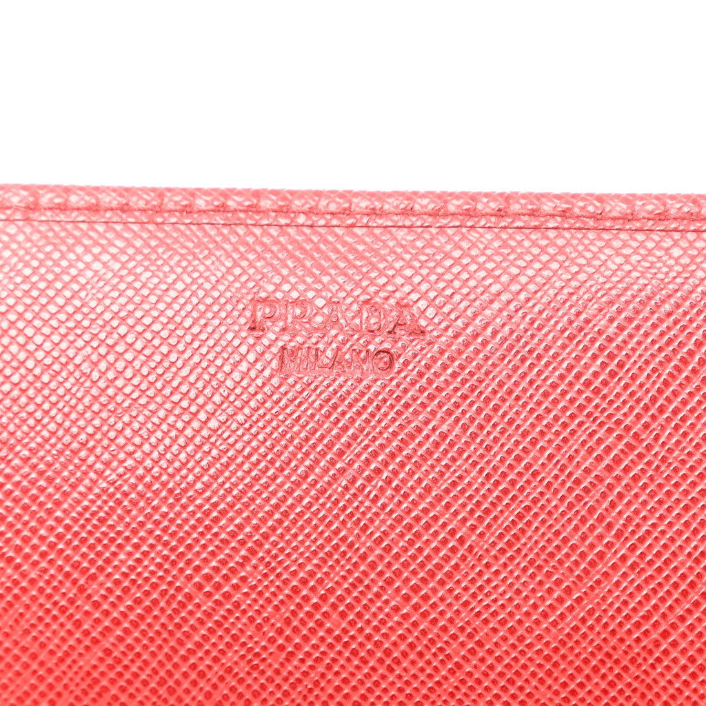 Saffiano Wallet on Chain Fuoco