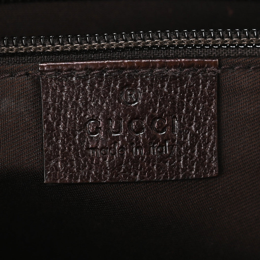 Monogram Medium Half Moon Hobo Dark Brown