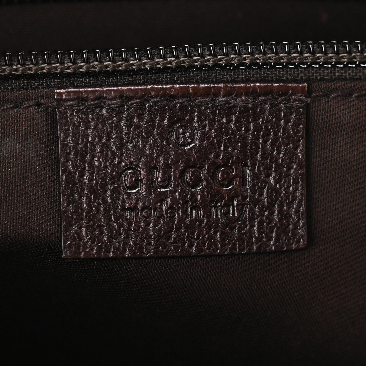 Monogram Medium Half Moon Hobo Dark Brown