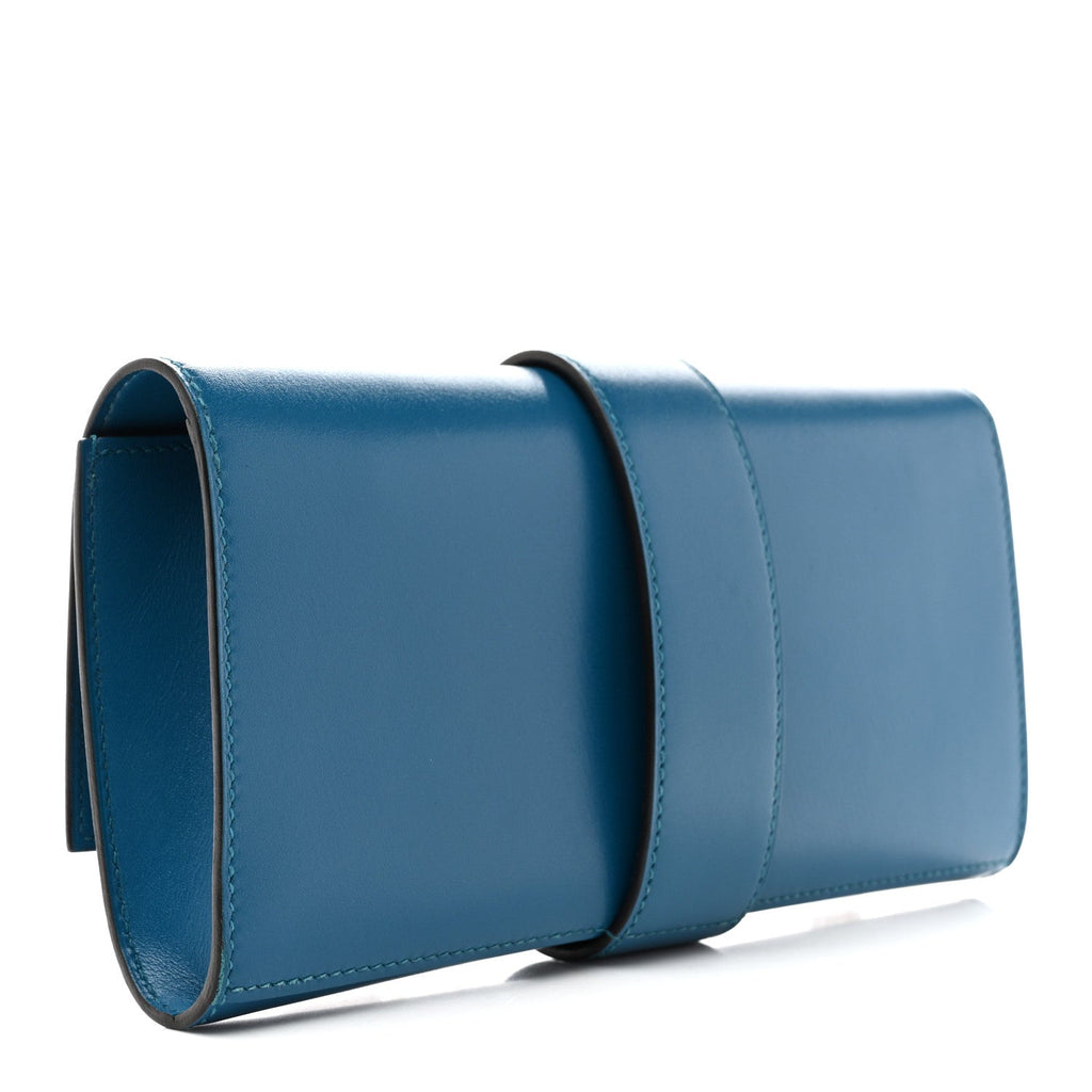 Tadelakt Medor 23 Clutch Bleu Izmir
