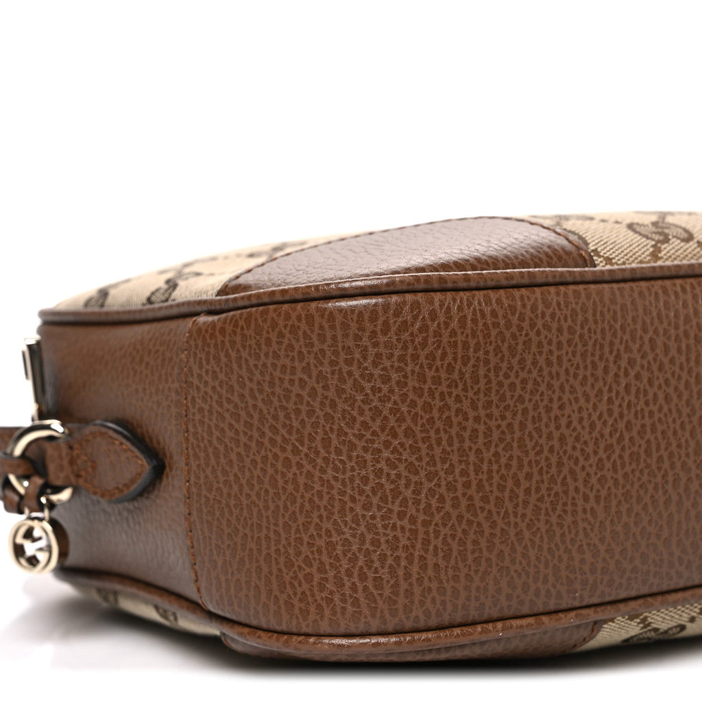 Monogram Mini Bree Messenger Bag Beige Tabacco