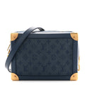 Denim Monogram Soft Trunk Navy