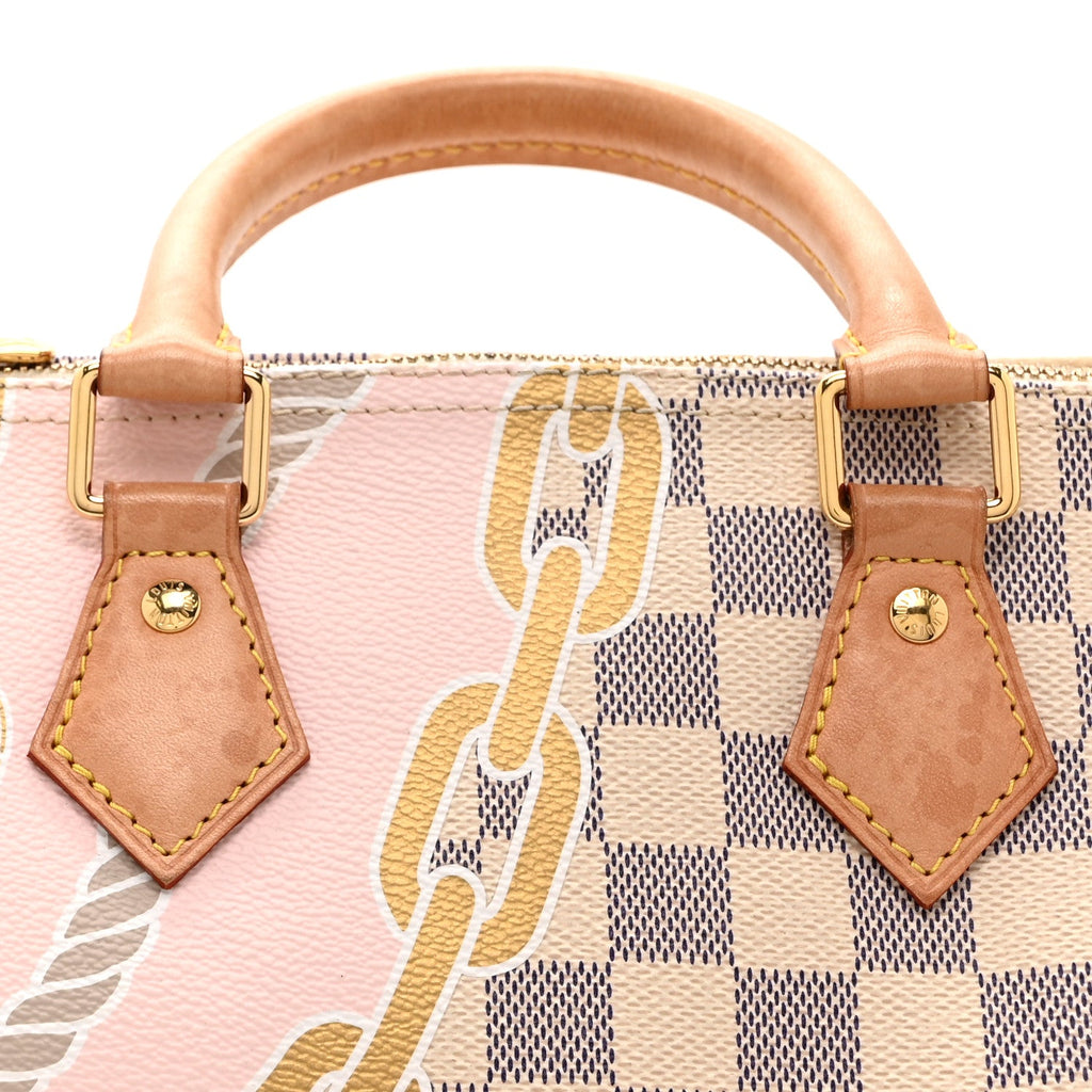 Damier Azur Nautical Speedy Bandouliere 25