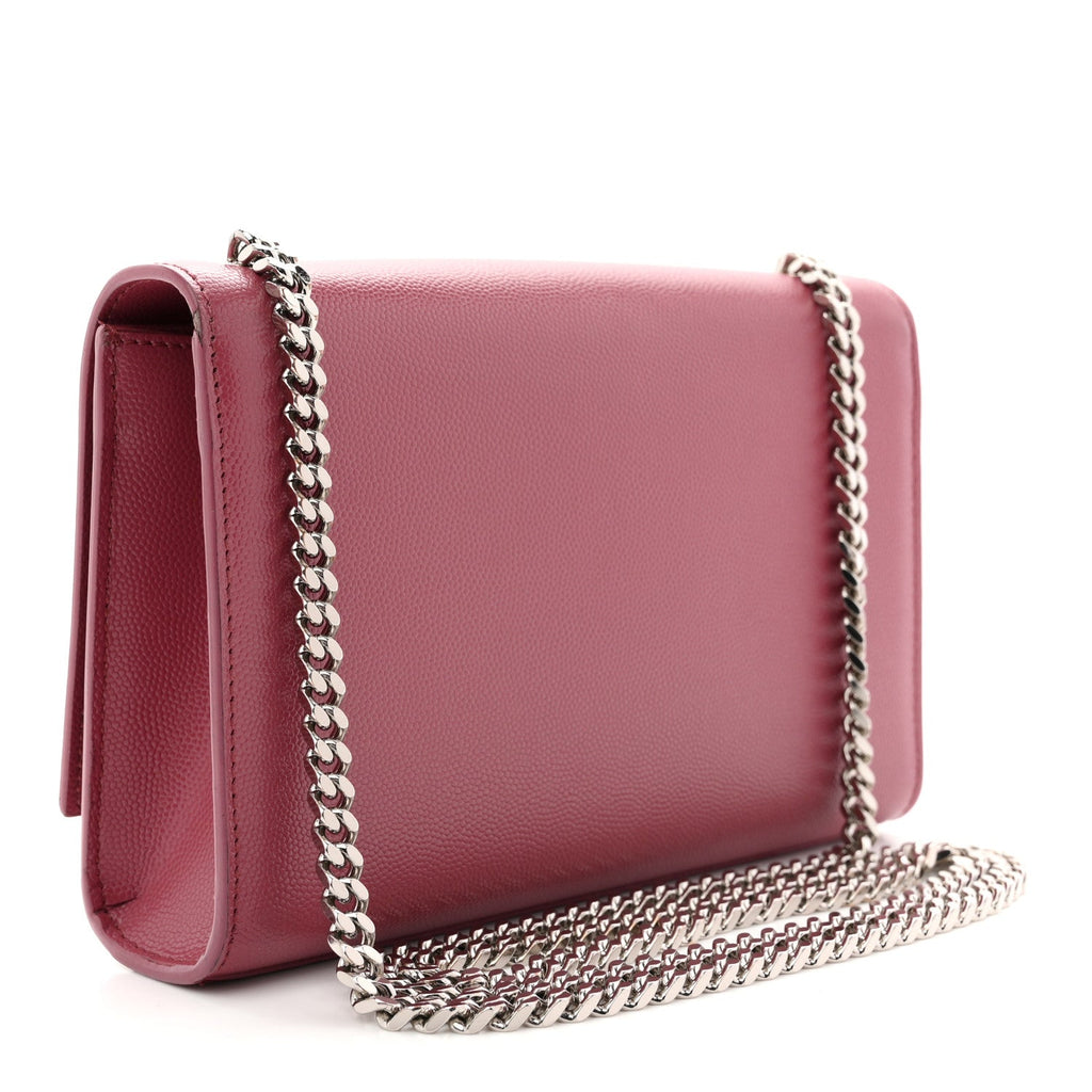 Grain De Poudre Small Classic Monogram Kate Satchel Mystic Rose