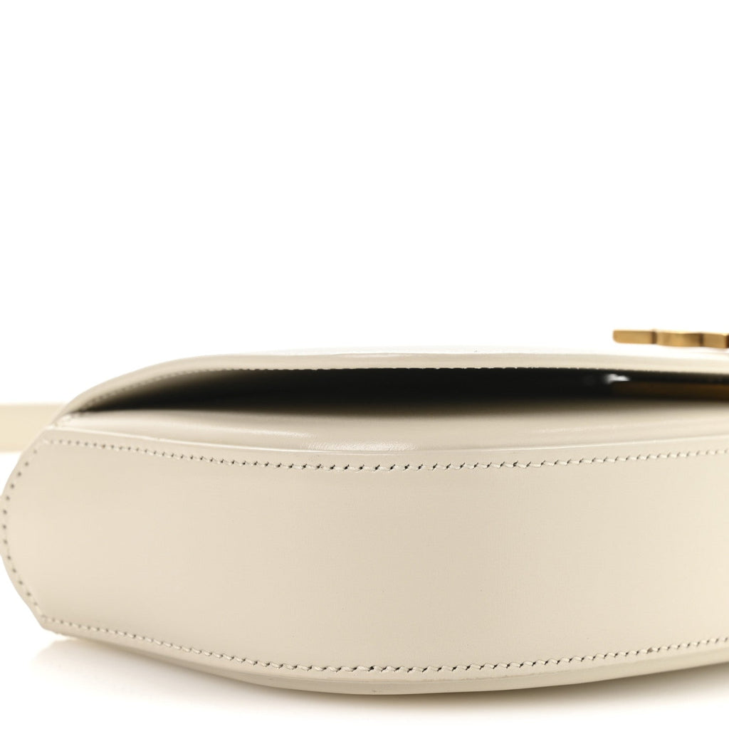 Box Calfskin Mini Voltaire Shoulder Bag Crema soft
