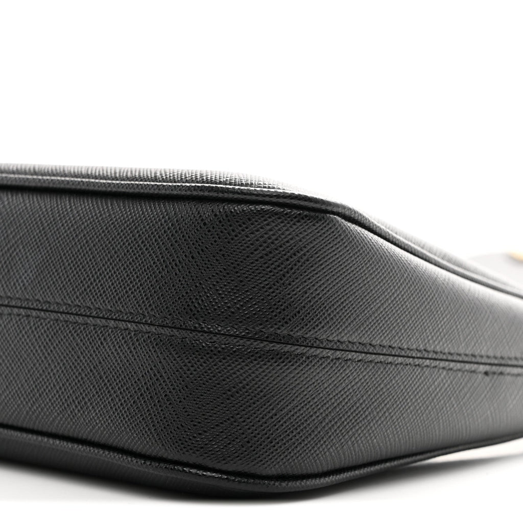 Saffiano Lux Re-Edition 2005 Shoulder Bag Black