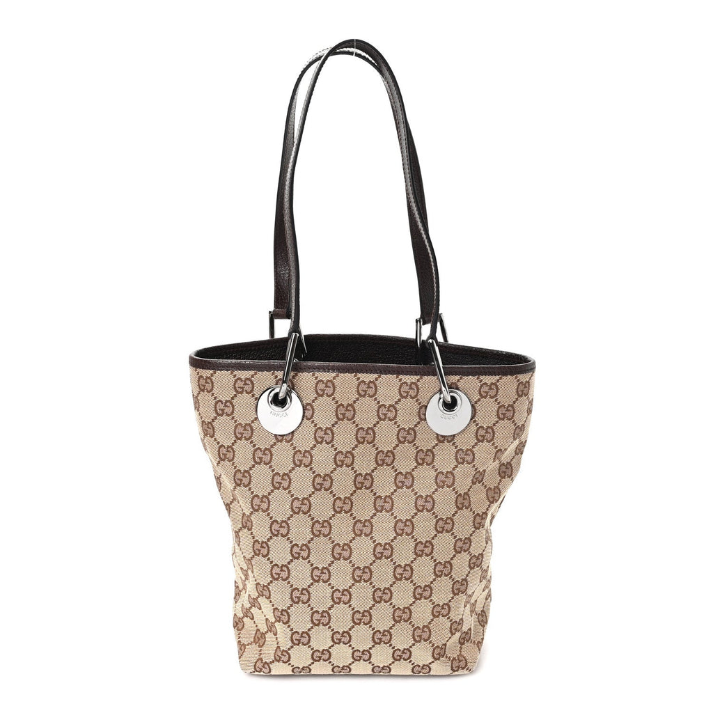 Monogram Small Eclipse Tote Brown