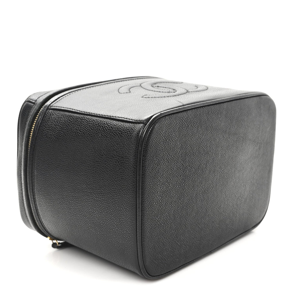 Caviar CC Vanity Train Case Black