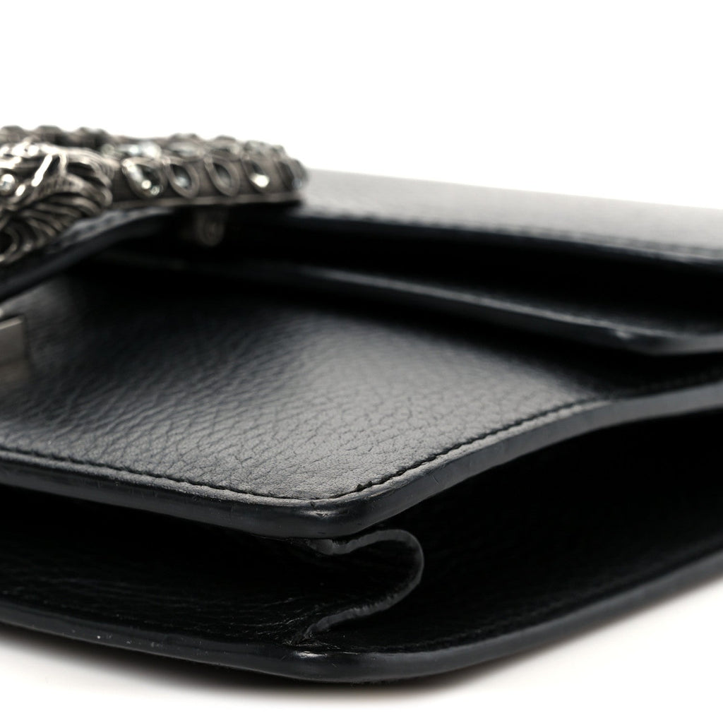 Calfskin Mini Dionysus Shoulder Bag Black