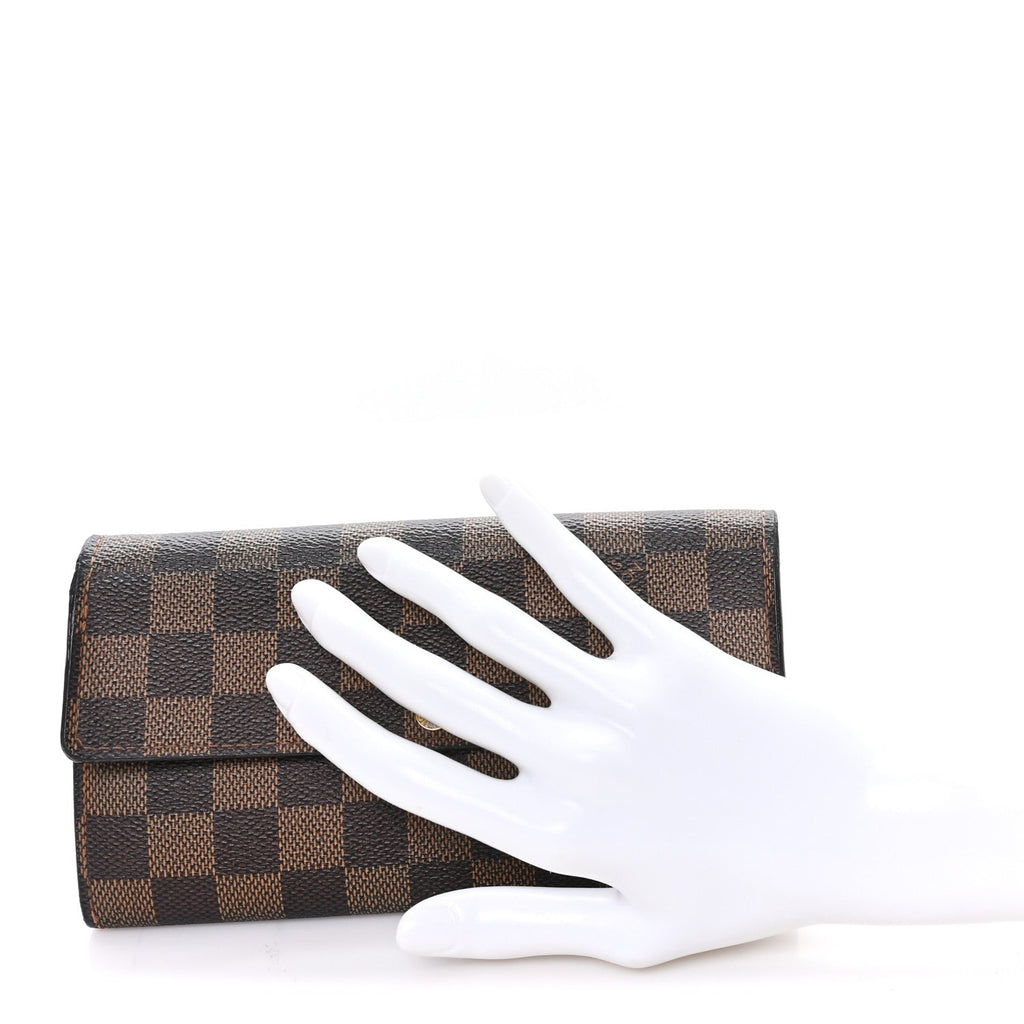 Damier Ebene Sarah Wallet