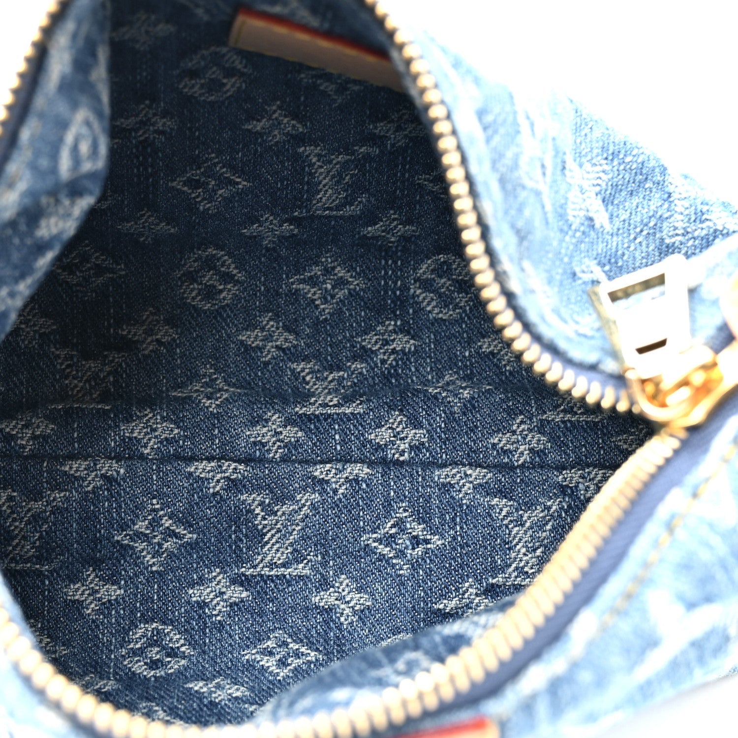 Monogram Denim Hills Pochette Blue