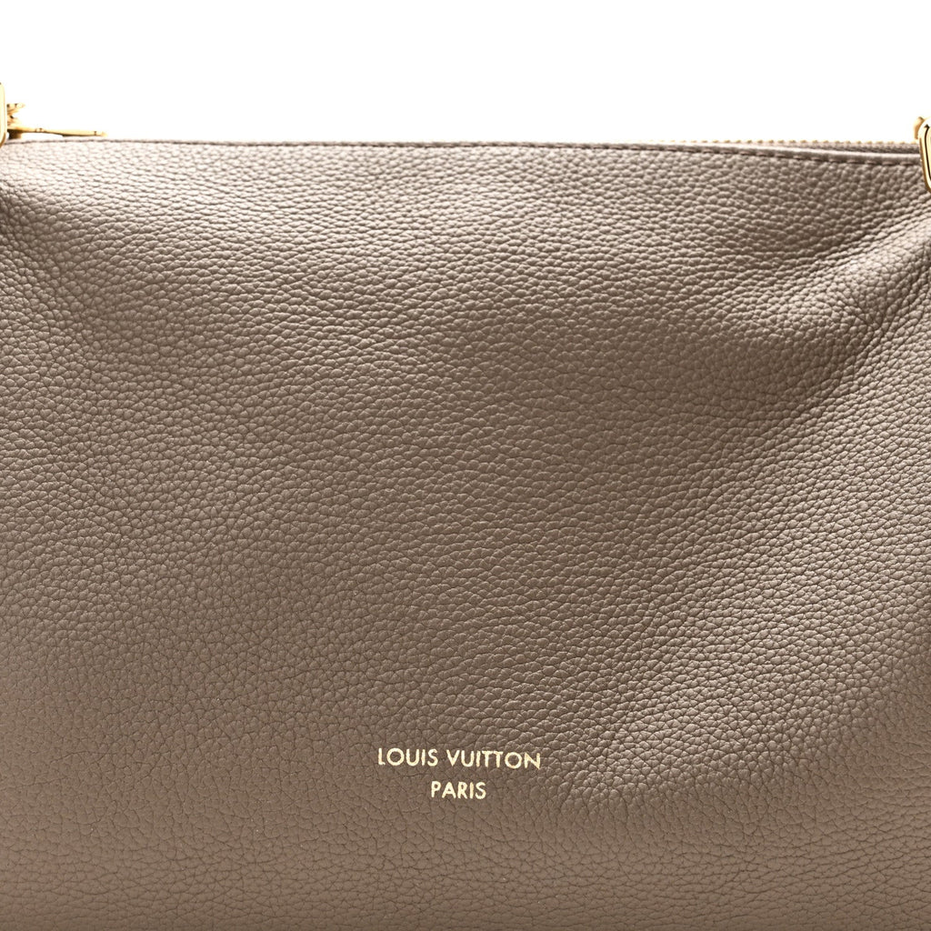 Calfskin Monogram Express PM  Smoke Gray
