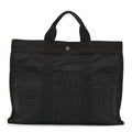 Canvas Herline MM Tote Grey