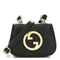 Roxy Calfskin Mini Blondie  Case Wallet with Strap Shoulder Black