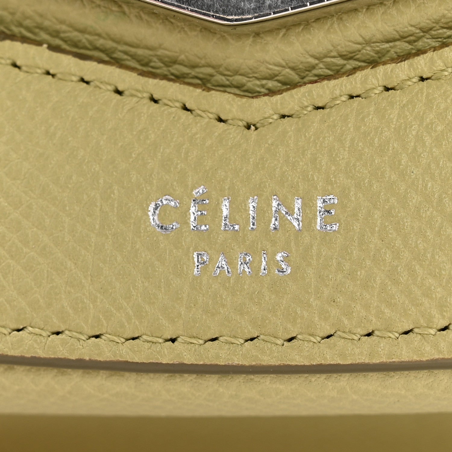 Baby Grained Calfskin Small Trotteur  Jade