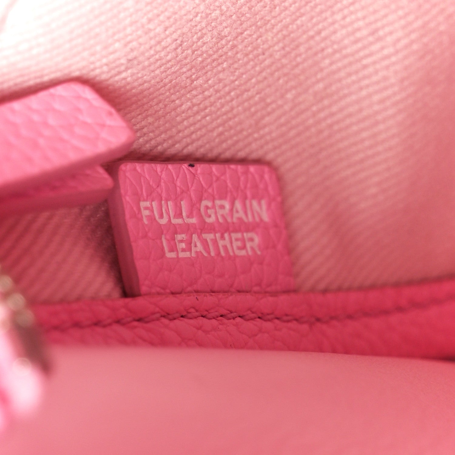 Grained Calfskin Medium The Tote Bag Fluro Candy Pink