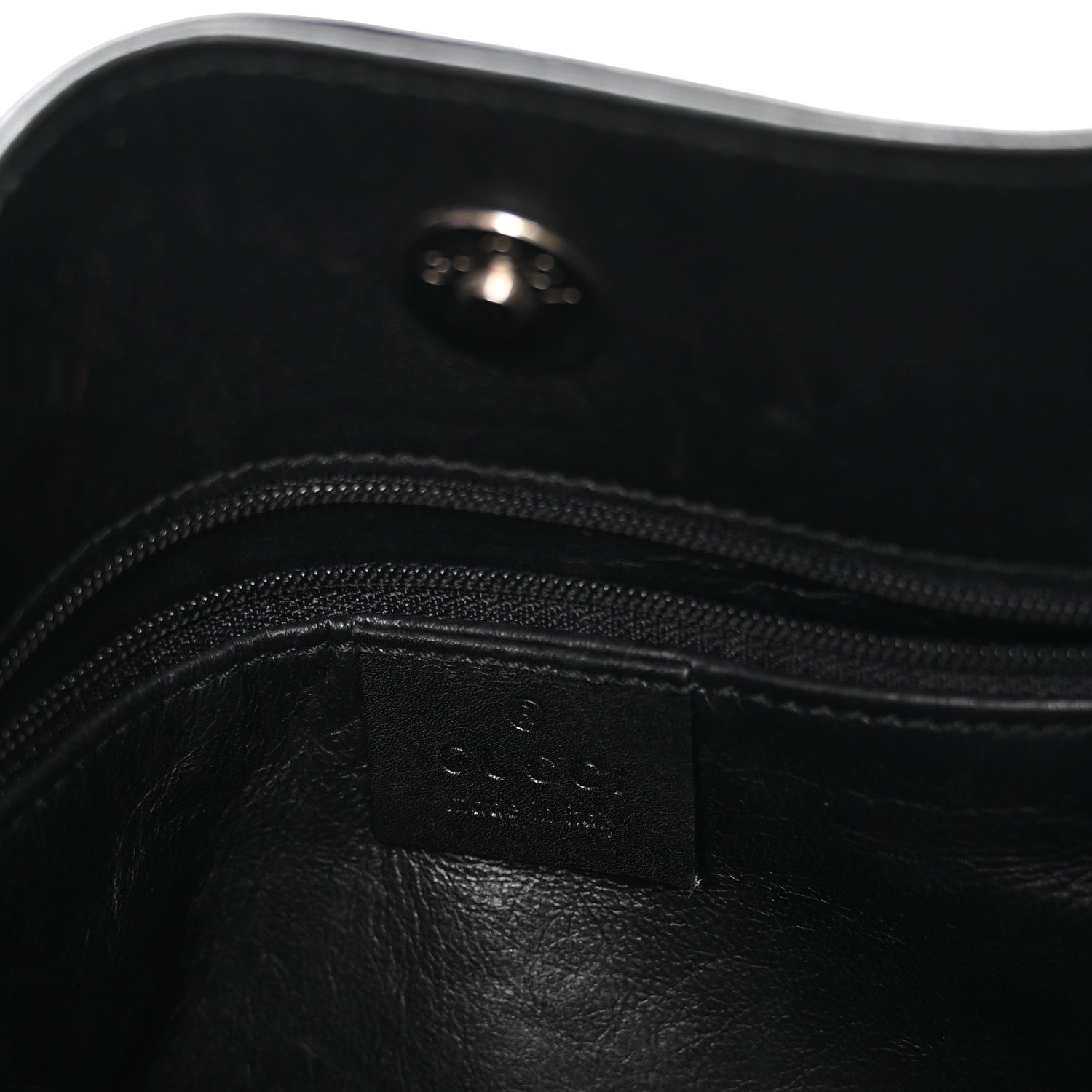 Calfskin Hobo Bag Black
