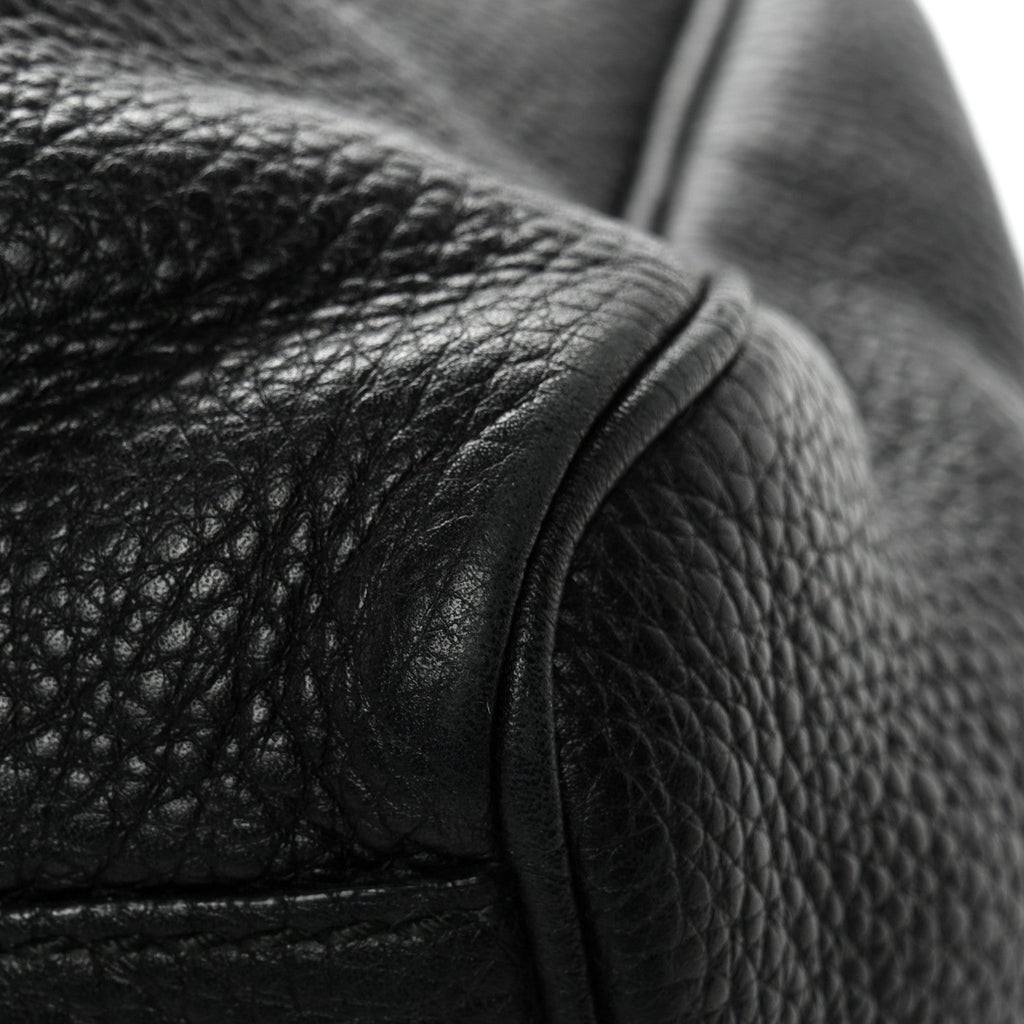Calfskin Medium Sukey Tote  Black