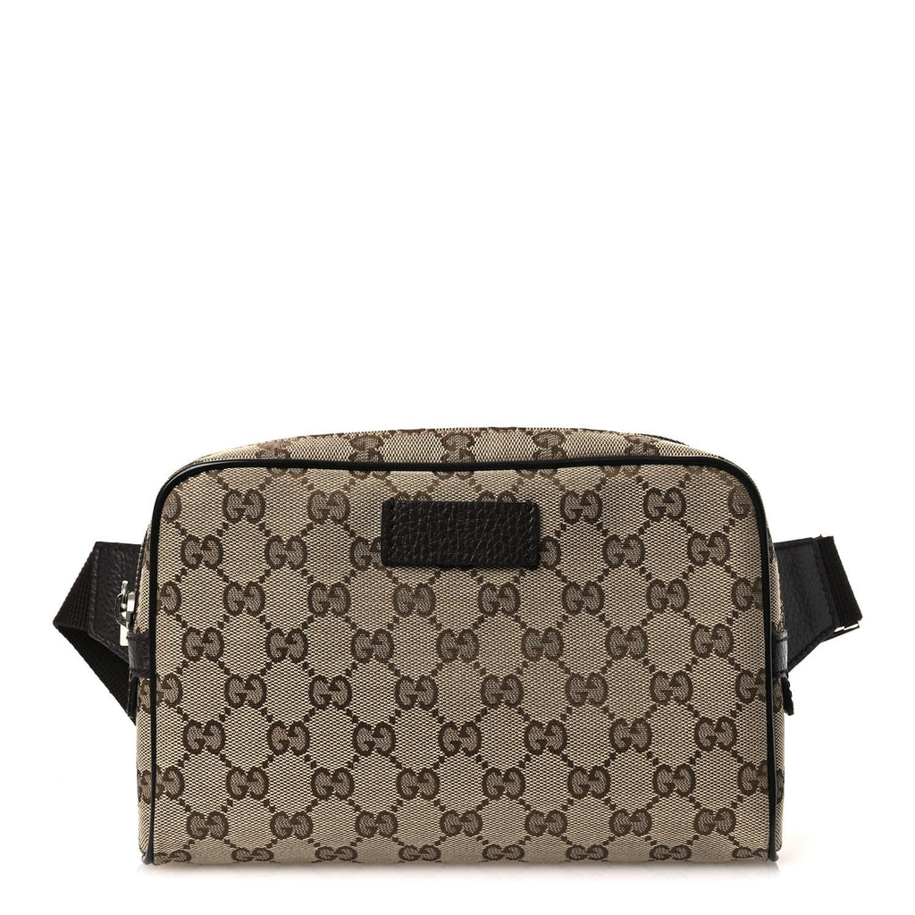 Monogram Belt Bag Dark Brown