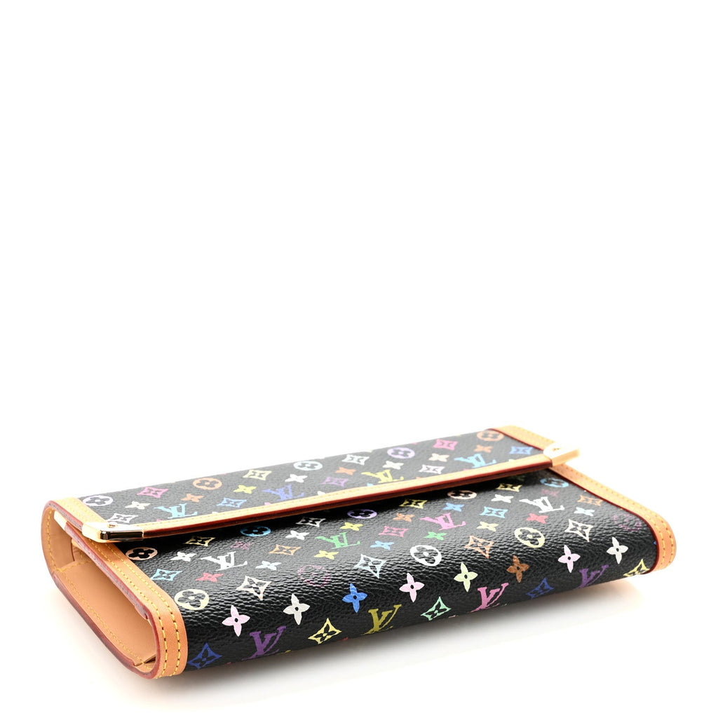 Monogram Multicolor Porte Tresor International Wallet Black