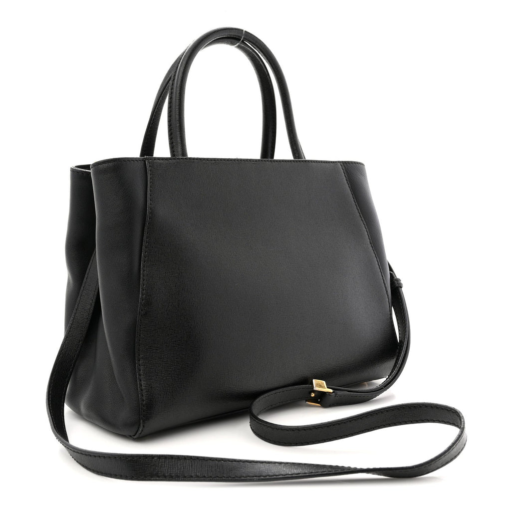 Vitello Elite Petite 2Jours Tote Black
