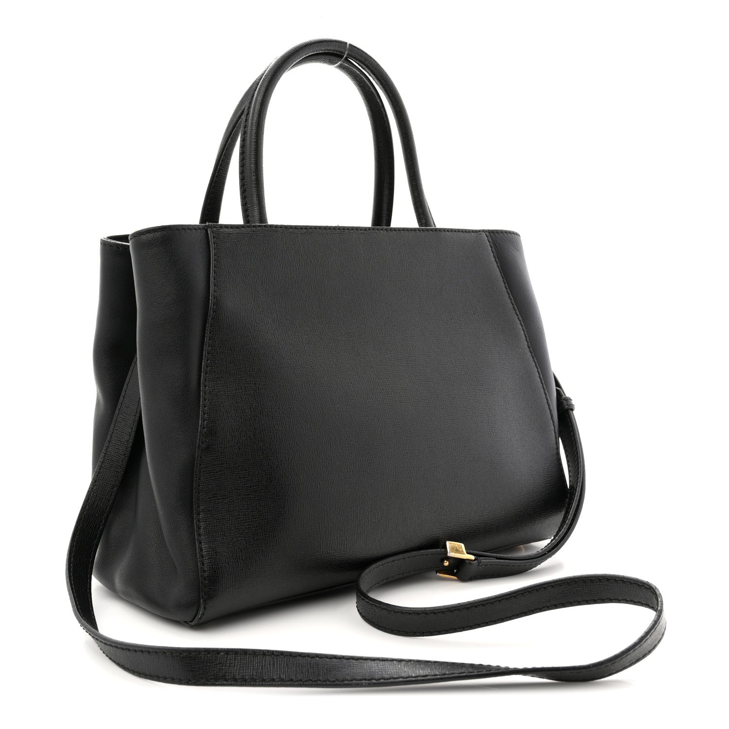 Vitello Elite Petite 2Jours Tote Black