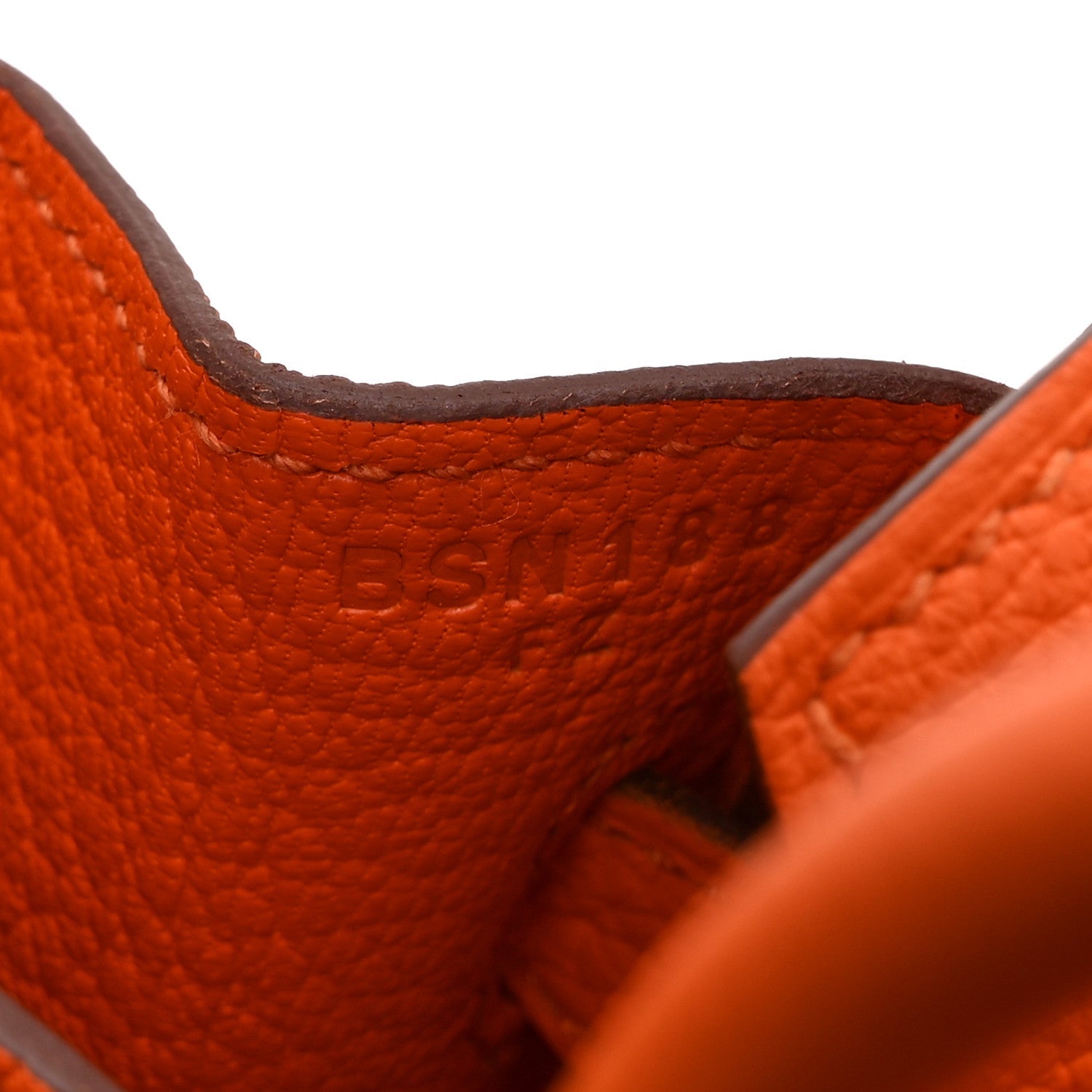 Togo Birkin 25  Orange Minium