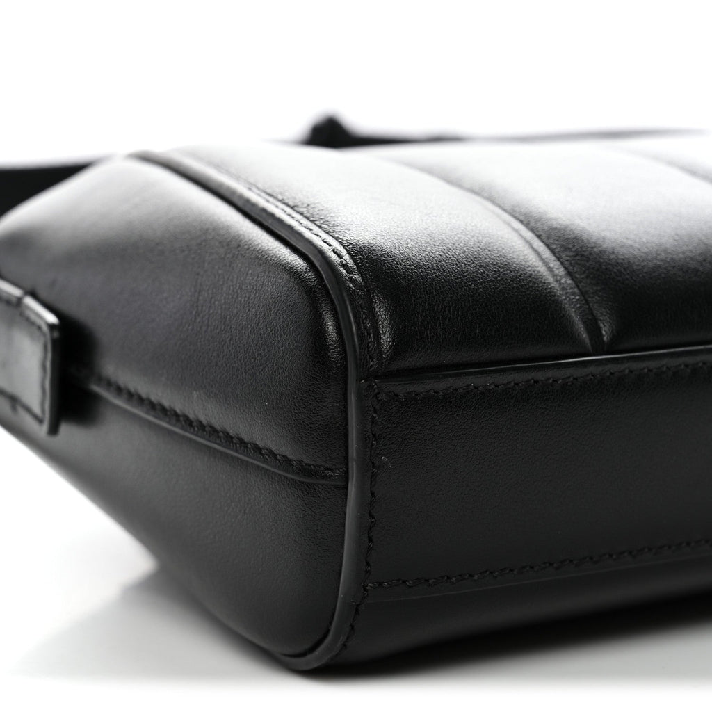 Lambskin Antigona U Padded Crossbody Bag Black