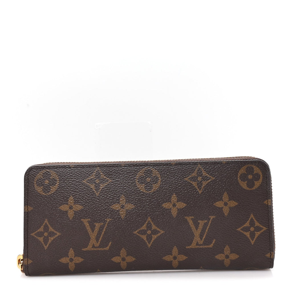Monogram Clemence Wallet Fuchsia