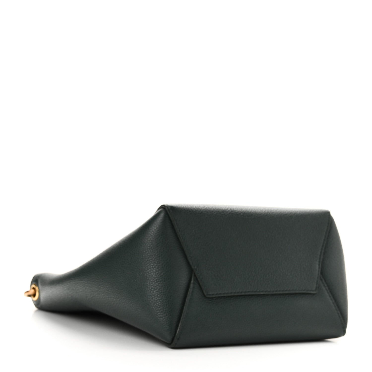 Soft Grained Calfskin Small Sangle Bucket Bag Amazone