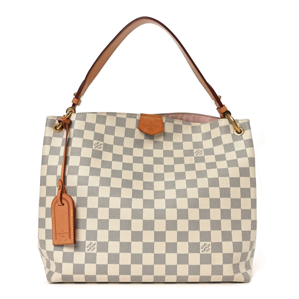 Damier Azur Graceful PM Rose Ballerine